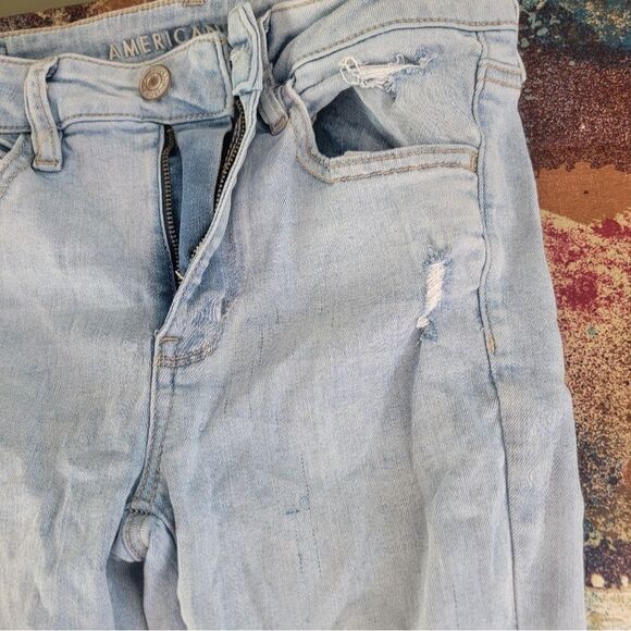 American Eagle Women's High Rise Jegging Next Level Stretch Jeans Size 6 - Picture 5 of 14